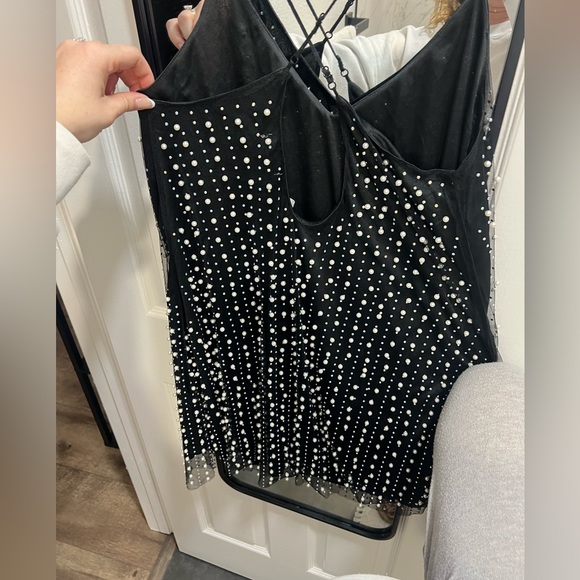 Black beaded Dress - Picture 5 of 7